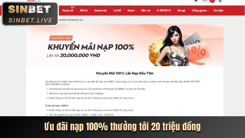 Thưởng nạp tiền hàng ngày